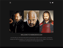 Tablet Screenshot of markgrove.com